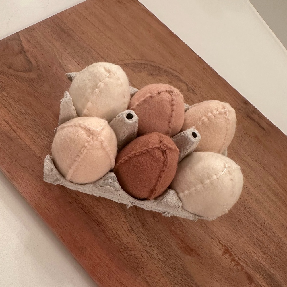 Hand Sewn Felt Egg Set